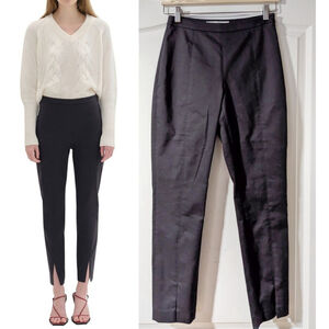 NEW Willow | Cotton Slim Pant with Ankle Slits